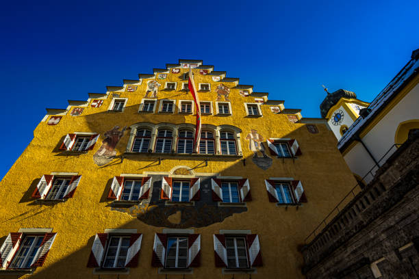 View on Kufstein Town hall, Tyrol - Austria