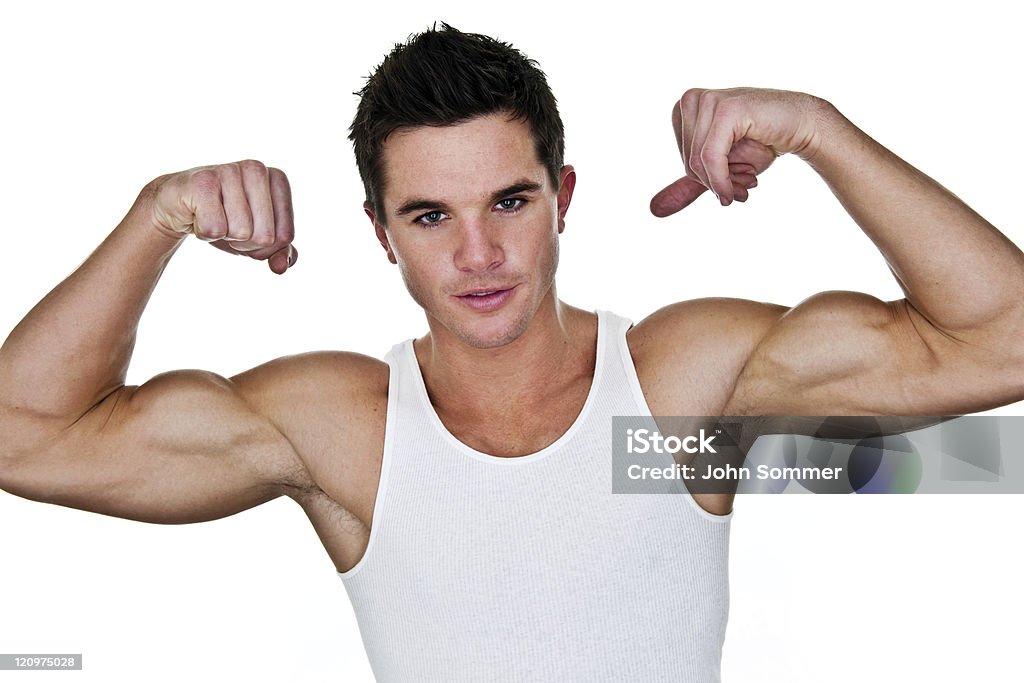 bodybuilder Masculino - Royalty-free 20-24 Anos Foto de stock