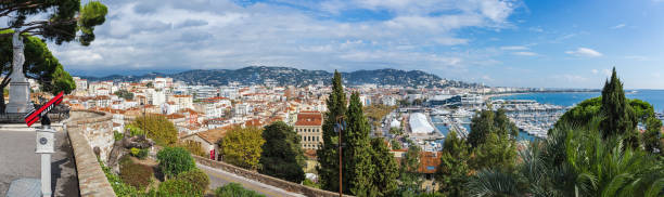 istock Panoramic view of Cannes, France 1209750730
