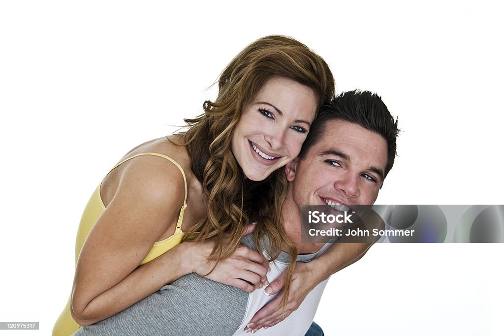 Affettuoso coppia - Foto stock royalty-free di 25-29 anni