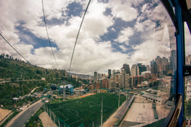 istock Football field at La Paz 1209754764