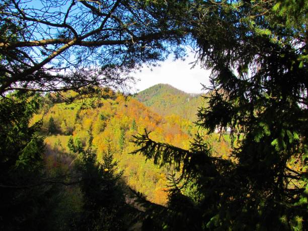 istock Scenic colorful view of mountain Tosc 1209761352
