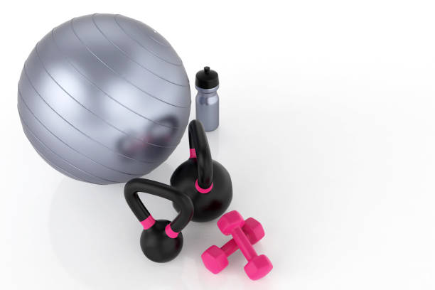 istock 3D Rendering Exercising Concept stock photo 1209764268