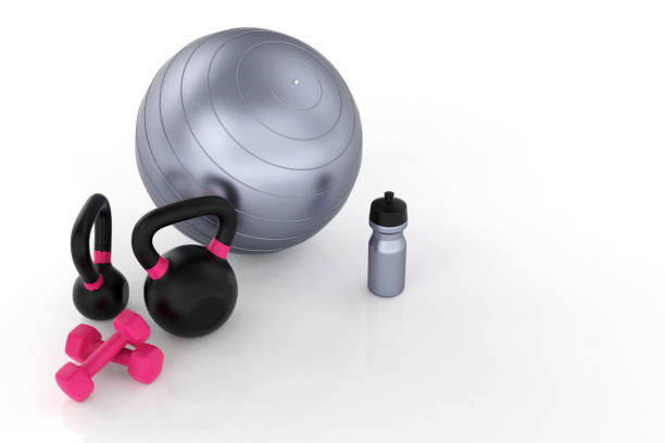 istock 3D Rendering Exercising Concept stock photo 1209764278