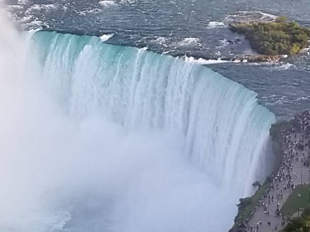 Niagara Falls from Above stock photo