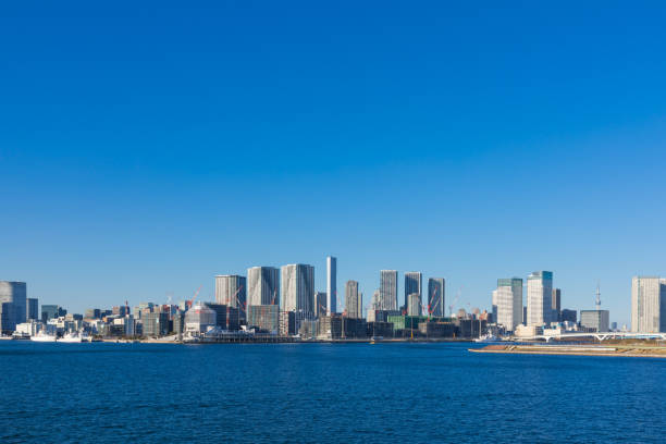 istock Harumi Wharf side view from Tokyo Rainbow Bridge2 1209768279
