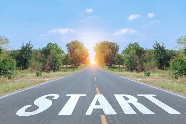 istock Concept of way to successful future 1209768569