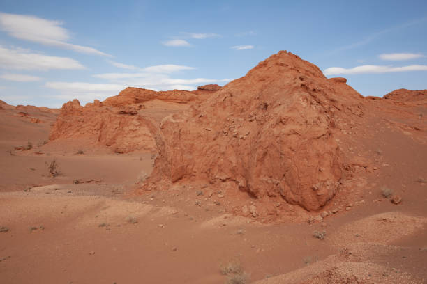 istock Red cliffs of Khermen Tsav canyon 1209769383