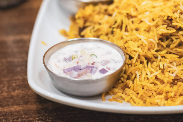 onion gravy with biryani