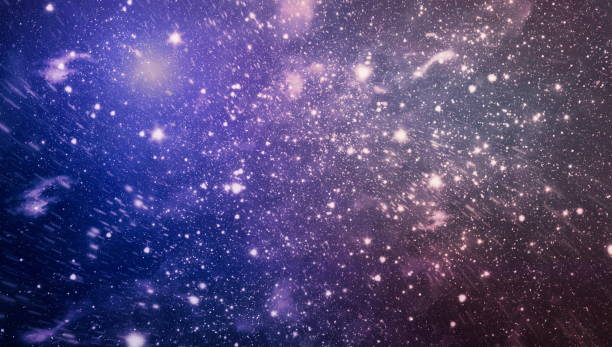 istock New large panoramic looking into deep space. Dark night sky full of stars. 1209807867
