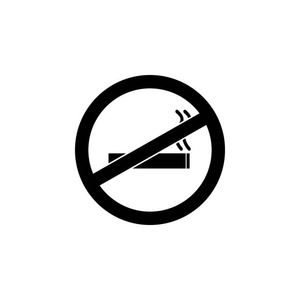 istock no smoking icon. Simple glyphvector of ban set for UI and UX, website or mobile application 1209808722