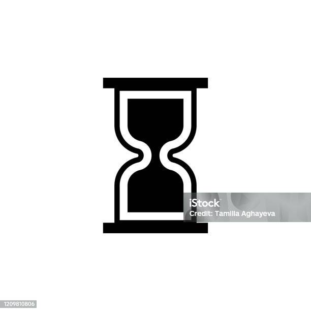 Uhrsymbol Einfacher Glyphenvektor Des Businesssets Für Ui Und Ux Website Oder Mobile Anwendung Stock Vektor Art und mehr Bilder von Alarm