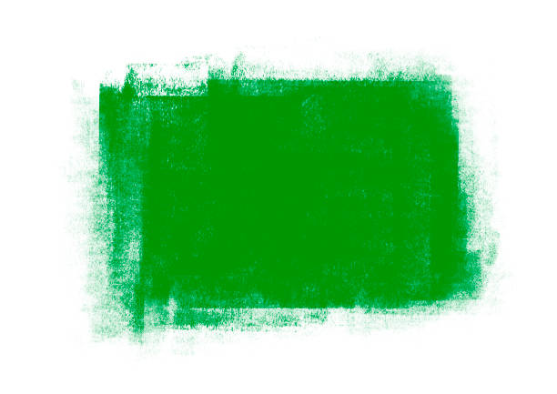 istock Green color graphic patches graphic brush strokes design effect element for background 1209816397