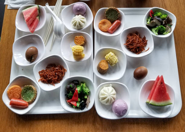 istock Chinese breakfast: vegetables and fruits 1209825747