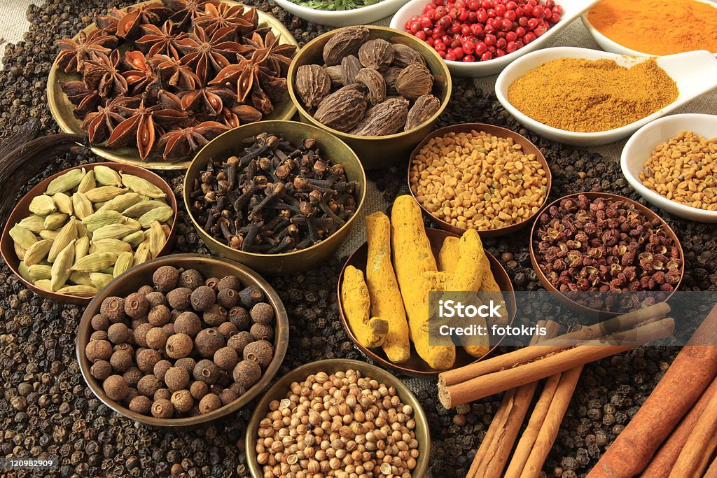 Spices  Anise Stock Photo
