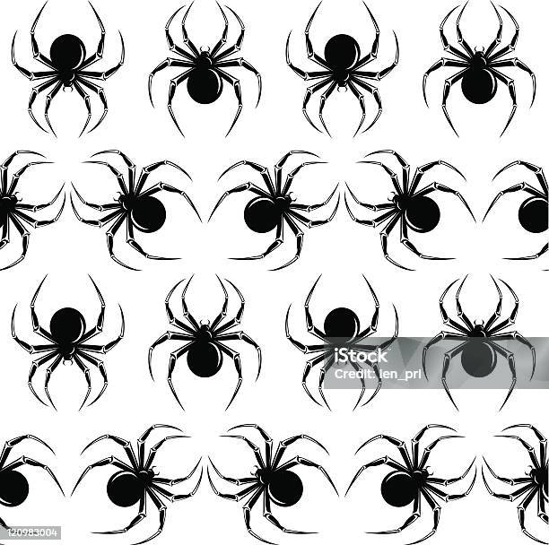 Halloween Seamless Stock Illustration - Download Image Now - Backgrounds, Black Color, Color Image