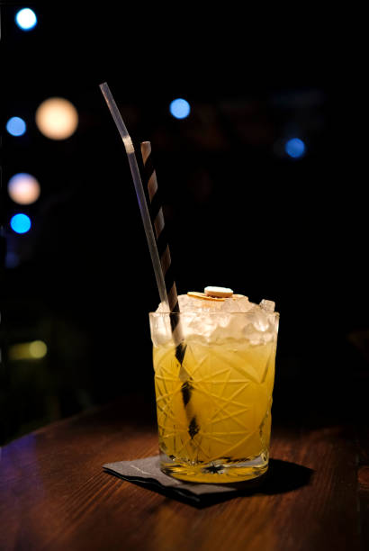 istock Beautiful cocktail in a glass 1209831094