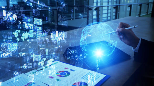 istock Global communication network concept. Worldwide business. Management strategy. 1209832036