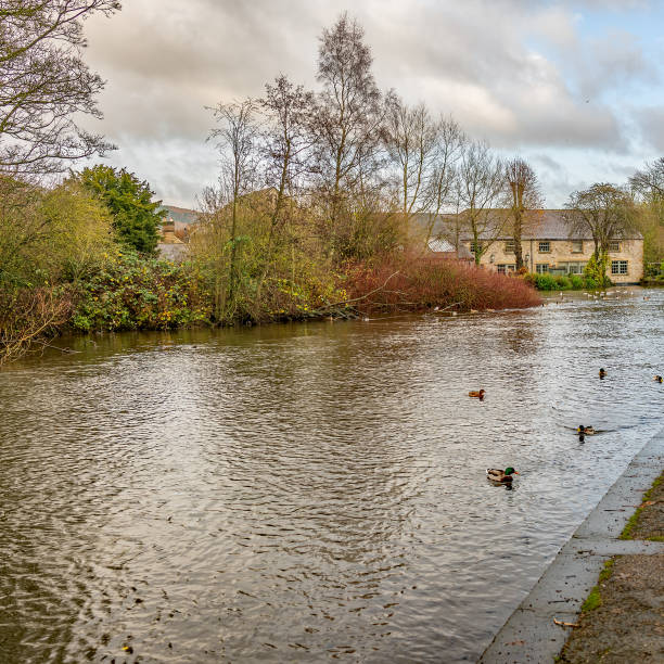 istock A view down the River Wye on the outskirts through Bakewell town 1209833998
