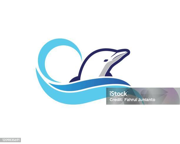 Abstract Dolphin Vector Dolphin Design Vector Illustration Stock Illustration - Download Image ...