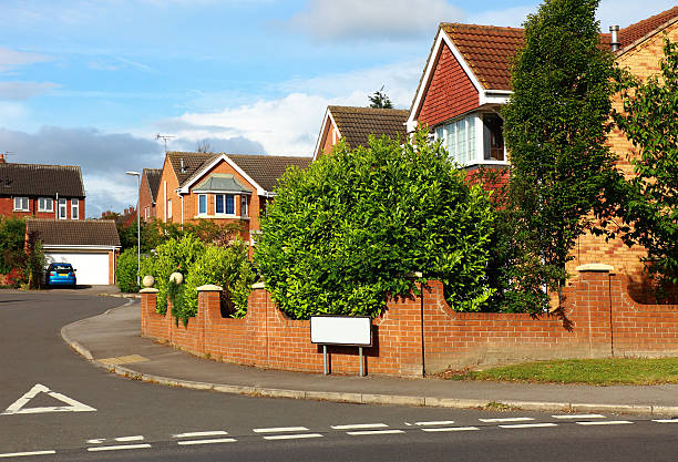 istock Modern suburban family house 120984796