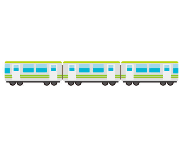 列車ベクトルイラスト、車両アイコン - train点のイラスト素材／クリップアート素材／マンガ素材／アイコン素材