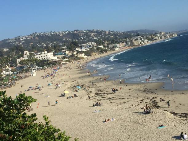istock Sunny day and Waves near Beach Far View 1209853223