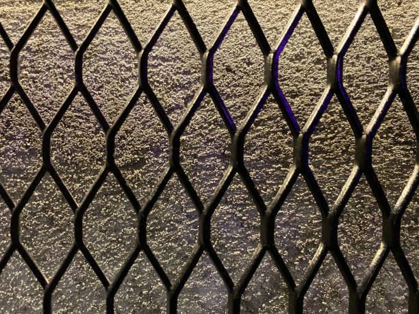 istock Close-up of Wire Fence Background 1209856507