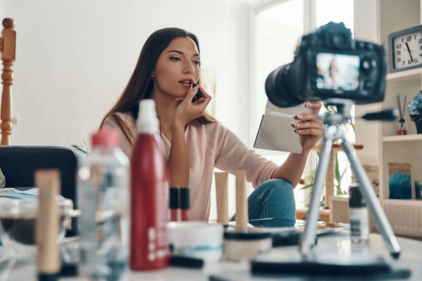 istock Fashionable young woman 1209857972