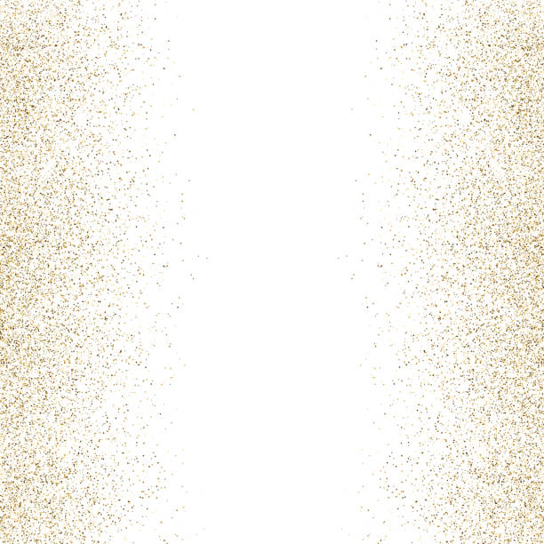 텍스트 공간이 있는 반짝이는 골드 프레임. 럭셔리 반짝이 장식 테두리. 흰색 배경에 황금 빛과 먼지. 크리스마스, 생일, 결혼식을위한 밝은 디자인. 벡터 일러스트레이션 - wedding vector illuminated square stock illustrations