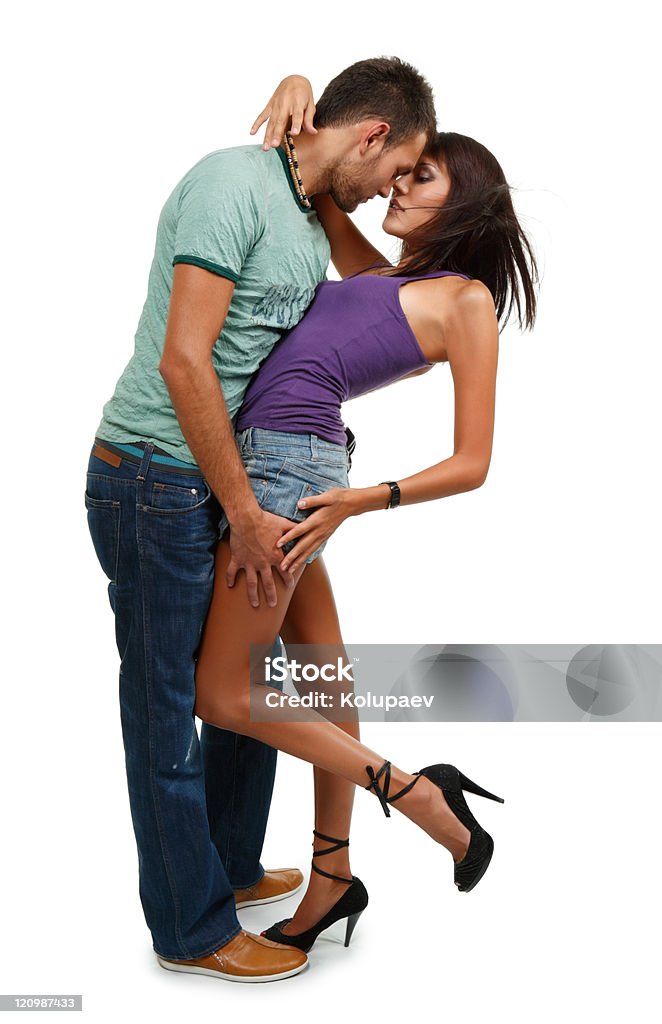 Belleza pareja de baile - Foto de stock de 20-24 años libre de derechos