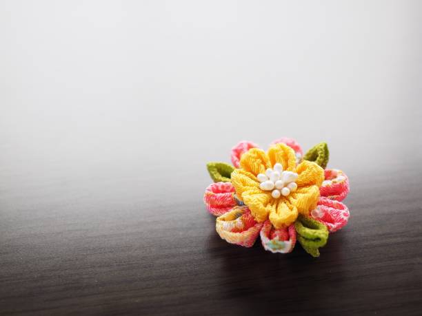 istock Japanese fabric flower 1209880298