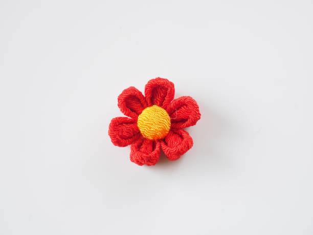 istock Japanese fabric flower 1209880387