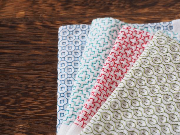 istock Japanese quilting cloth 1209880509