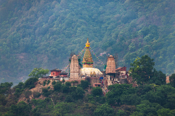 istock Swayambhunath stupa in Kathmandu 1209881572