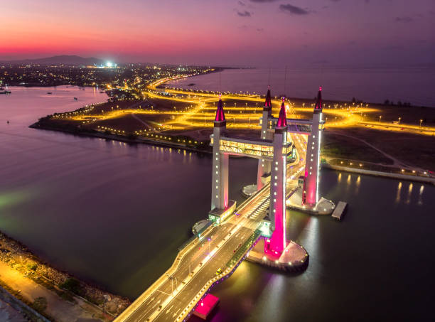 istock Terengganu Drawbridge sunset 1209885519