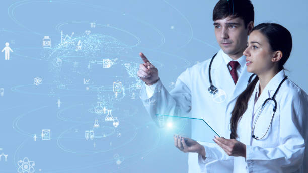 istock Medical technology concept. Research and Development. Drug discovery. 1209886026