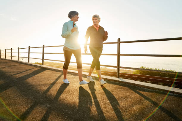 istock Morning walk is a blessing for the whole day 1209896553