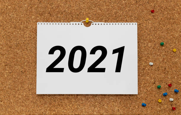 istock Calendar for the year 2021 1209898091