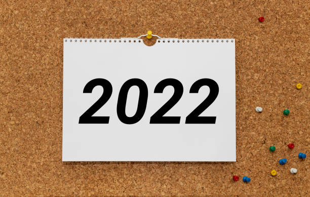 istock Calendar for the year 2022 1209898613