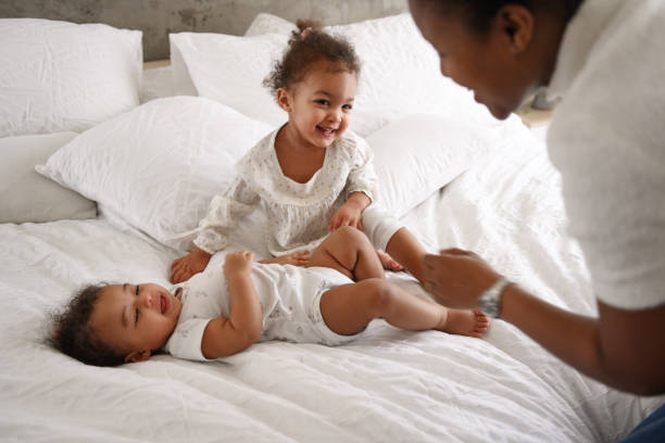 istock Beautiful mixed-race family 1209900649