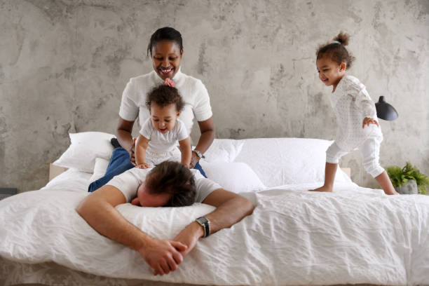 istock Beautiful mixed-race family 1209900815
