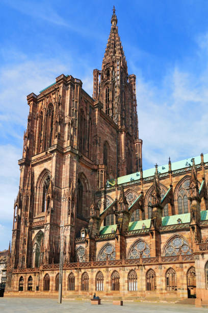 istock Notre Dame Cathedral in Strasbourg in Alsace. 1209905957