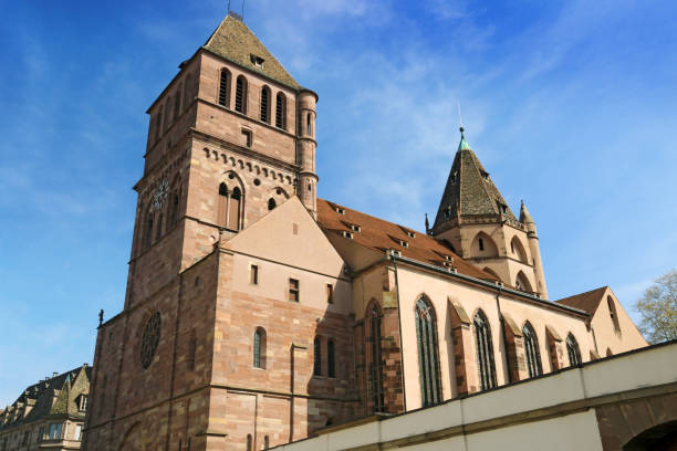 istock Church of St. Thomas in Strasbourg. 1209908424