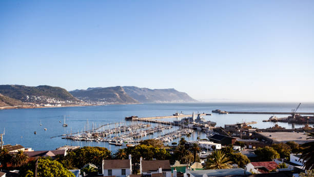 istock Panoramic view of Simonstown navy base near Cape Town 1209912703