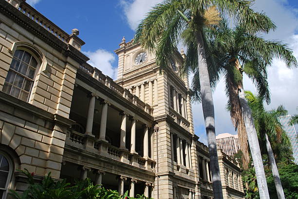 istock Palace of Justice in Honolulu, Hawaii 120991415