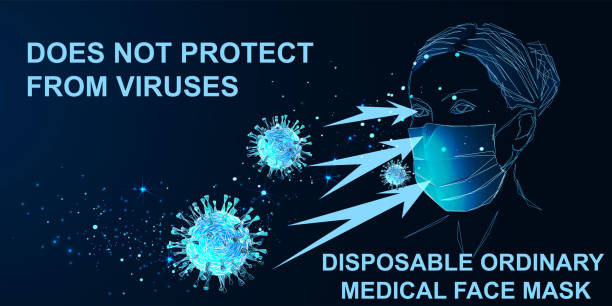 istock Covid-19. Concept health safety protection coronavirus epidemic 2019 nCoV. Low poly wireframe style. Vector 1209915528