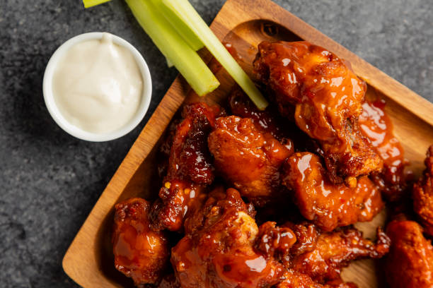 istock Mango Habanero Chicken Wings 1209919781