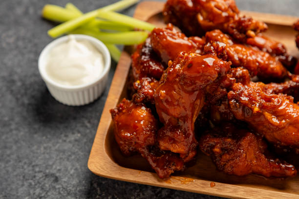 istock Mango Habanero Chicken Wings 1209919782