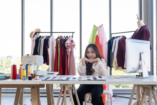 istock Designer owner in atelier studio 1209920310